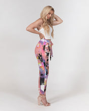 Load image into Gallery viewer, Y0L0 Women's Belted Tapered Pants