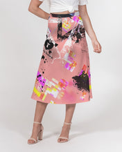 Load image into Gallery viewer, Y0L0  Women's A-Line Midi Skirt