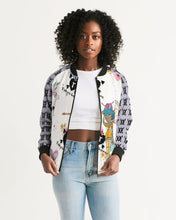Load image into Gallery viewer, Divine Beauty Spyder 2:28 Women's Bomber Jacket
