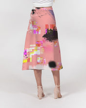 Load image into Gallery viewer, Y0L0  Women's A-Line Midi Skirt