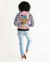 Load image into Gallery viewer, Divine Beauty Spyder 2:28 Women's Bomber Jacket