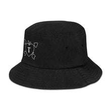 Load image into Gallery viewer, TKYOLOVE Warrior's Denim bucket hat