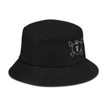 Load image into Gallery viewer, TKYOLOVE Warrior's Denim bucket hat