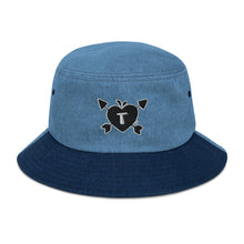 Load image into Gallery viewer, TKYOLOVE Warrior's Denim bucket hat