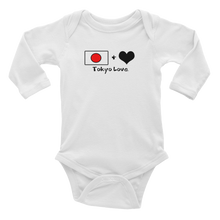 Load image into Gallery viewer, Tokyolove Flagship Logo Infant Long Sleeve Bodysuit