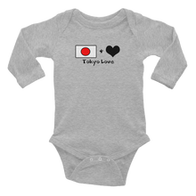 Load image into Gallery viewer, Tokyolove Flagship Logo Infant Long Sleeve Bodysuit