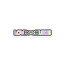 Load image into Gallery viewer, LOVE HURTS stickers
