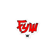 Load image into Gallery viewer, Fly Young Warriors stickers