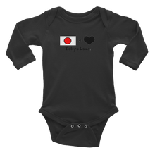 Load image into Gallery viewer, Tokyolove Flagship Logo Infant Long Sleeve Bodysuit