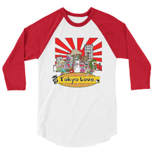 Load image into Gallery viewer, Squad Up 3/4 sleeve raglan shirt