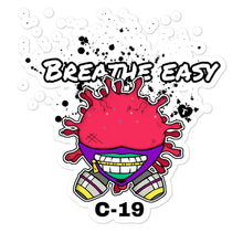 Load image into Gallery viewer, BREATHE EASY stickers
