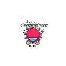 Load image into Gallery viewer, BREATHE EASY stickers