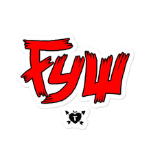 Load image into Gallery viewer, Fly Young Warriors stickers