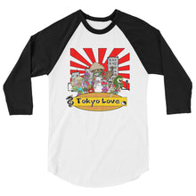 Load image into Gallery viewer, Squad Up 3/4 sleeve raglan shirt