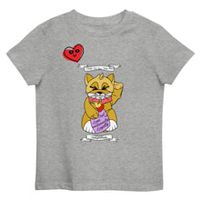 Load image into Gallery viewer, Love is In The Air Organic cotton kids t-shirt