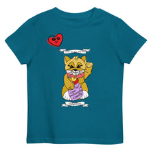 Load image into Gallery viewer, Love is In The Air Organic cotton kids t-shirt