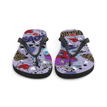 Load image into Gallery viewer, LOVE ME RIGHT Flip-Flops